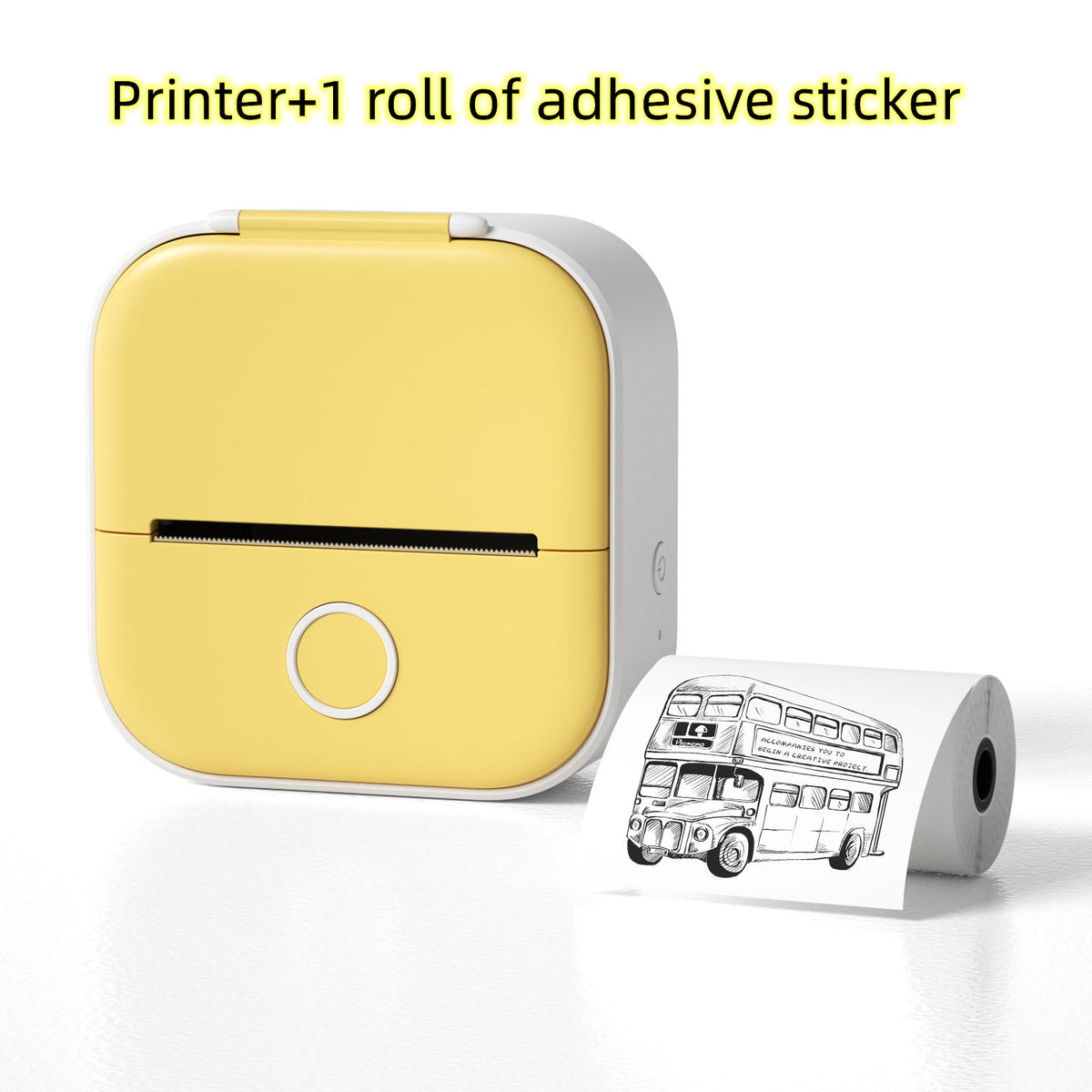 Portable Label Printer Bluetooth-compatible