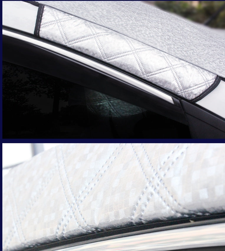 Car Windshield Snow Cover – Winter Frost, Ice, and Hail Shield