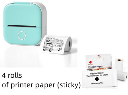 Portable Label Printer Bluetooth-compatible