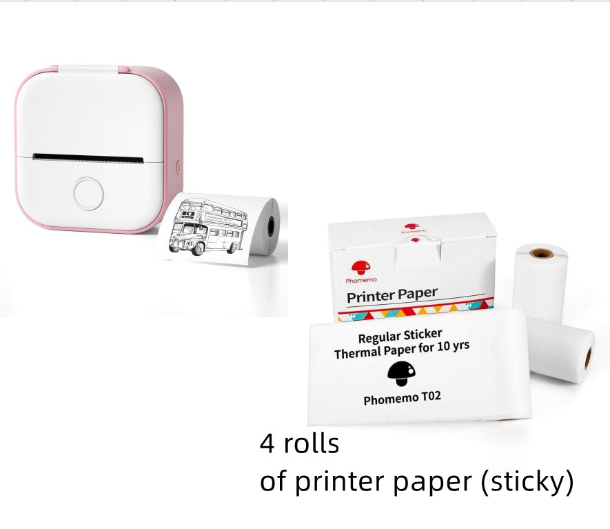 Portable Label Printer Bluetooth-compatible