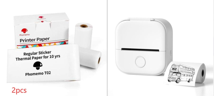 Portable Label Printer Bluetooth-compatible