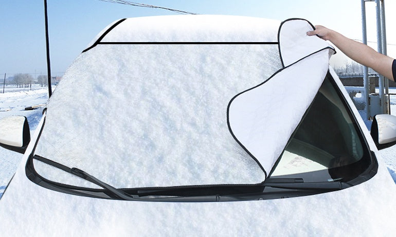 Car Windshield Snow Cover – Winter Frost, Ice, and Hail Shield