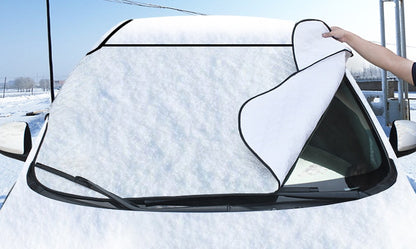 Car Windshield Snow Cover – Winter Frost, Ice, and Hail Shield