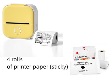 Portable Label Printer Bluetooth-compatible
