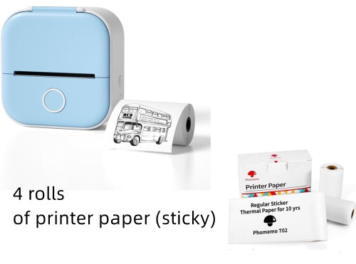 Portable Label Printer Bluetooth-compatible