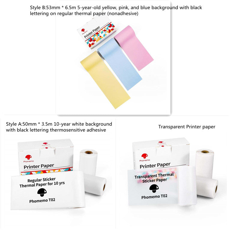 Portable Label Printer Bluetooth-compatible