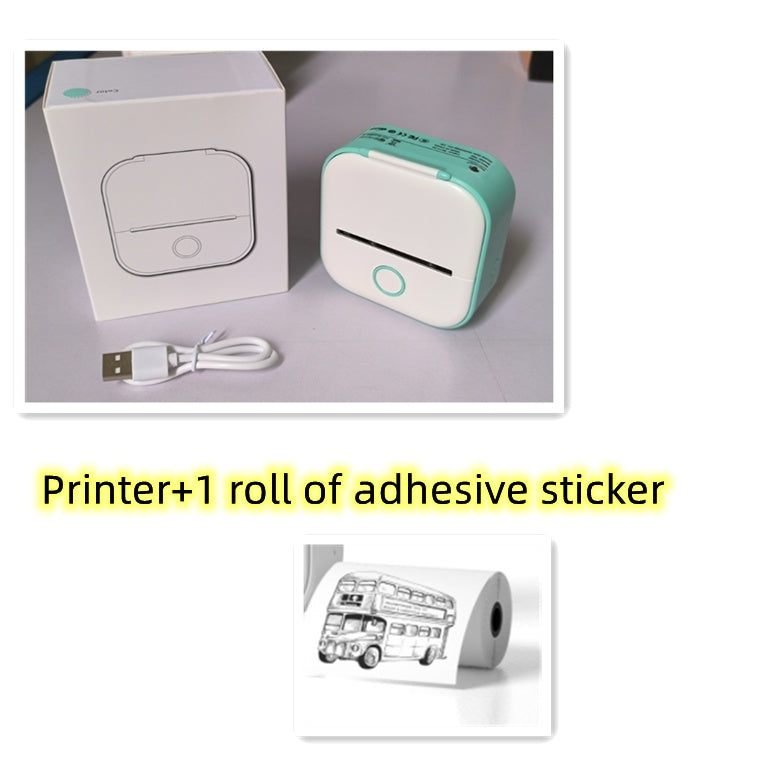 Portable Label Printer Bluetooth-compatible