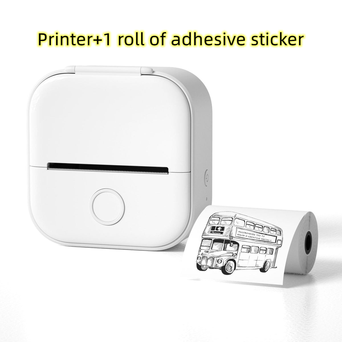 Portable Label Printer Bluetooth-compatible