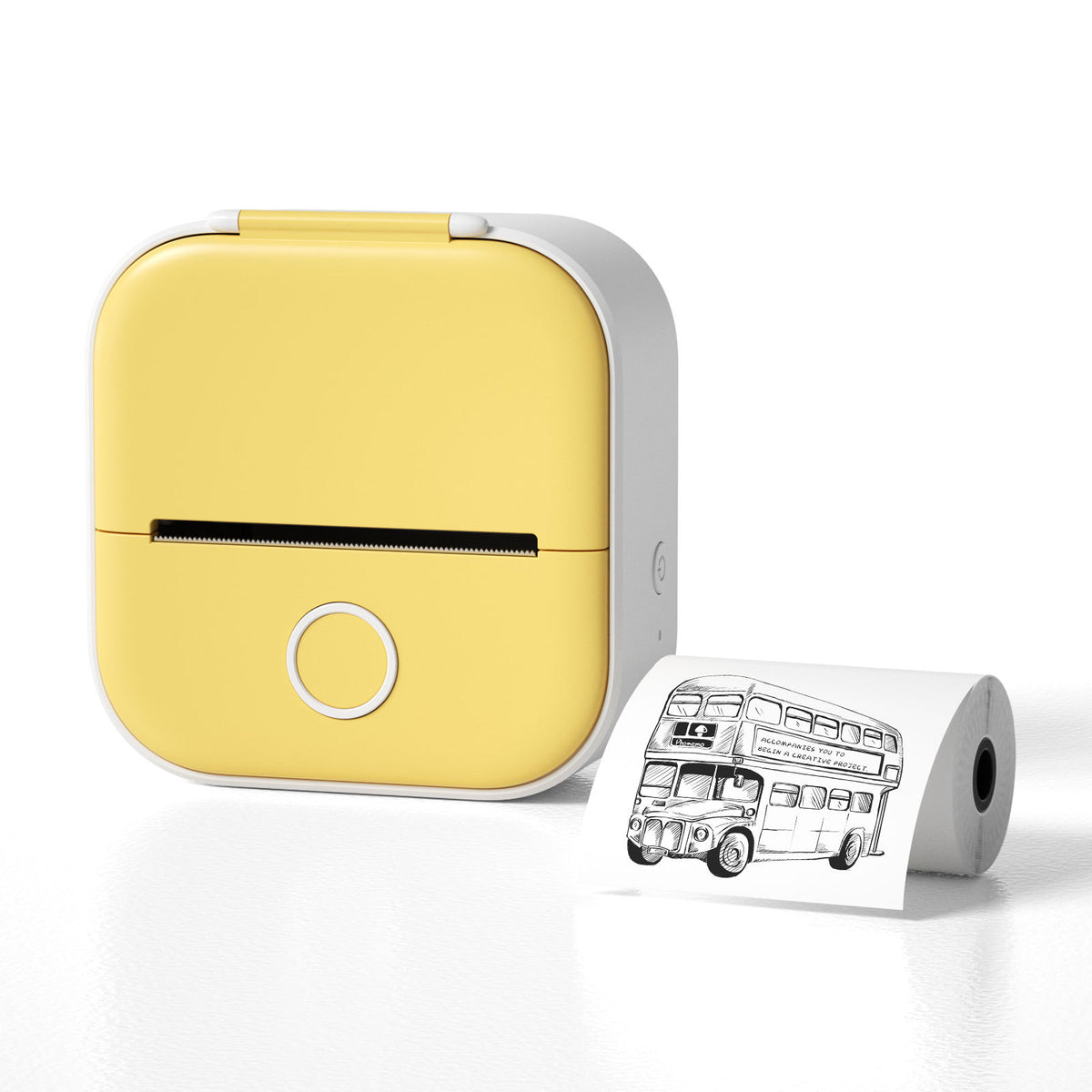 Portable Label Printer Bluetooth-compatible