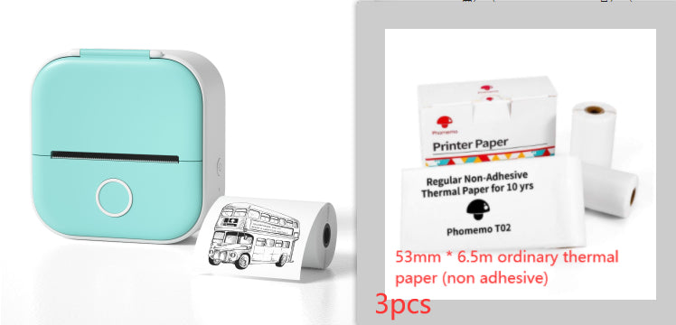 Portable Label Printer Bluetooth-compatible