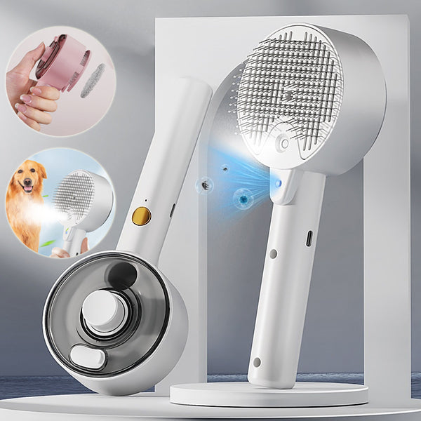 Animal Hair Remover Brush Dog And Cat Steam Brush.